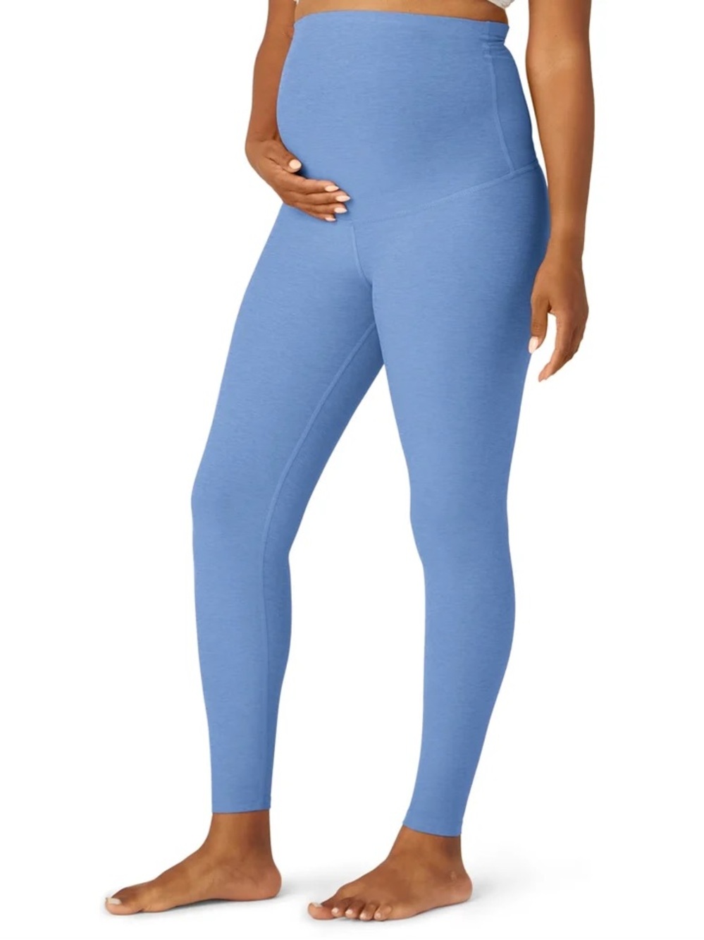 Beyond Yoga Spacedye Beyond the Bump Maternity Leggings Blue XL